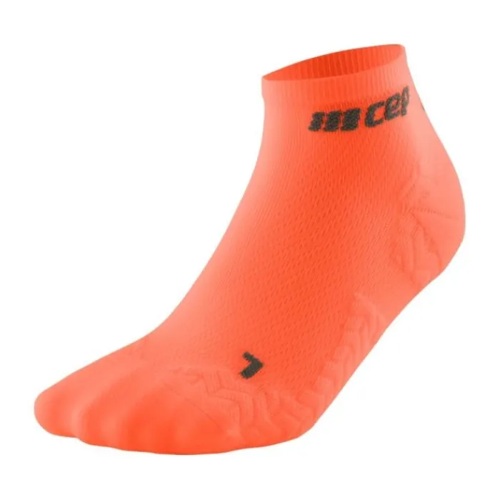 CEP Socks | Running Socks^Ultralight Compression Low Cut Socks Orange