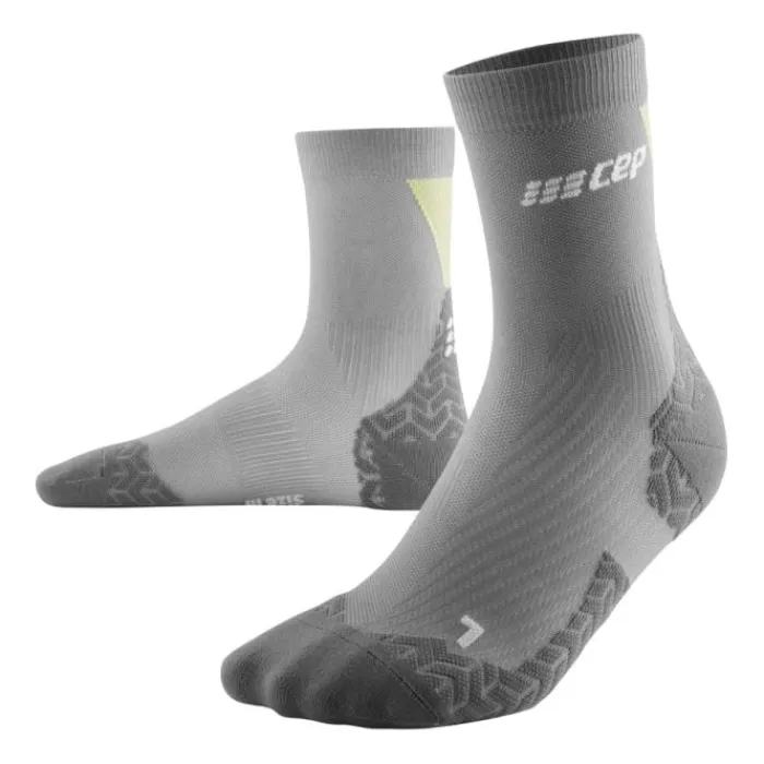CEP Socks | Running Socks^Ultralight Compression Mid Cut Socks Grey