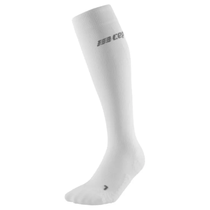 CEP Socks | Running Socks^Ultralight Tall Compression Socks White