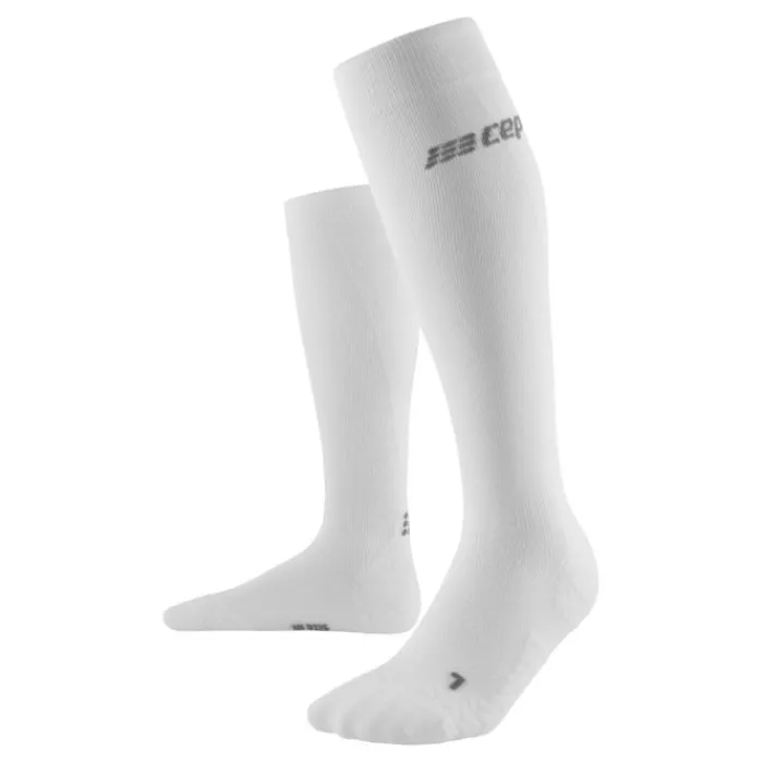 CEP Socks | Running Socks^Ultralight Tall Compression Socks White