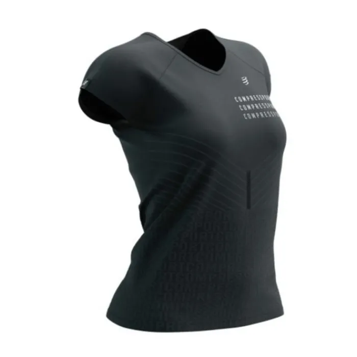 Compressport Running Tops & T-shirts^Performance SS T-shirt Black