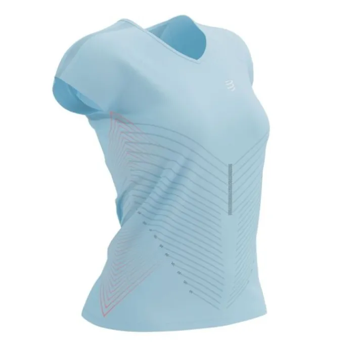 Compressport Running Tops & T-shirts^Performance SS T-shirt Blue