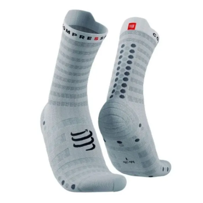 Compressport Socks | Running Socks^Pro Racing Socks v4.0 Ultralight Run High