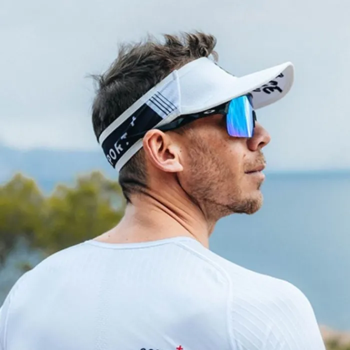Compressport Caps | Miscellaneous^Visor Ultralight White