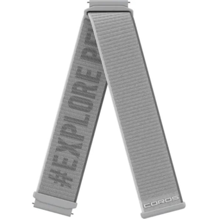 Coros Watch Straps^Acc Apex 2 Pro & Pace 3 Band (Nylon) Grey