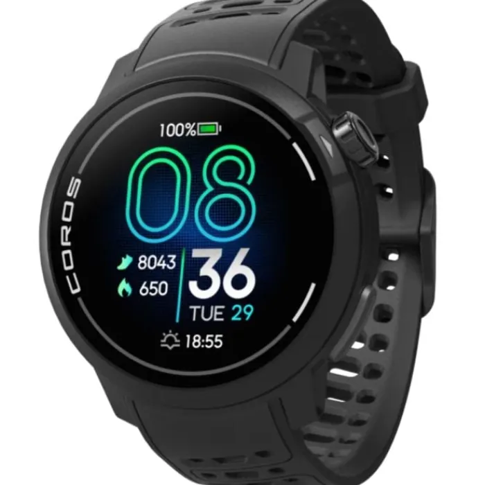 Coros Gps Watches^Pace Pro (Silicone Band) Black