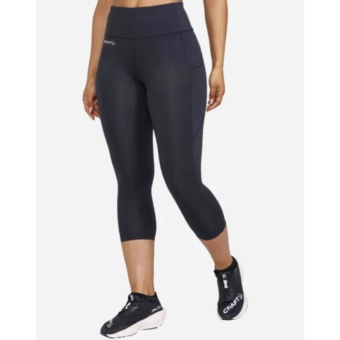 Craft Running Leggings & Pants^Adv Essence Capri Tights 2 Black