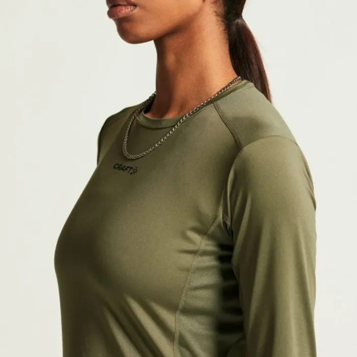 Craft Running Tops & T-shirts^Adv Essence LS Tee Green