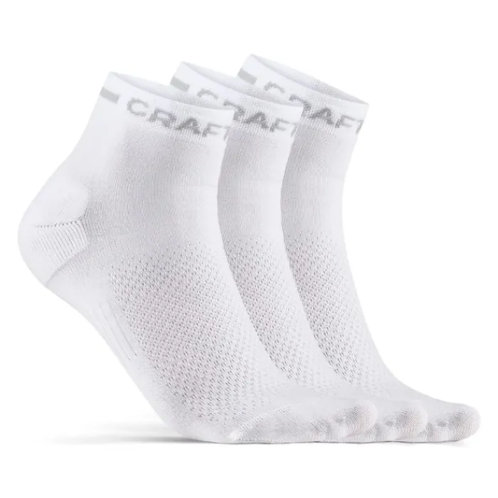 Craft Socks | Running Socks^Core Dry Mid 3-Pack Sock