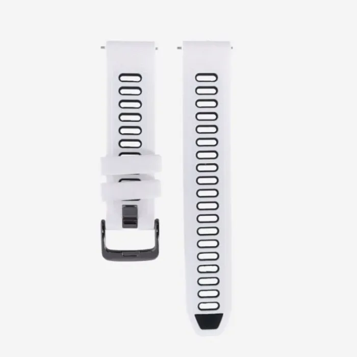 Elevate Watch Straps^Watch Band for Forerunner 18mm (Silicone) White