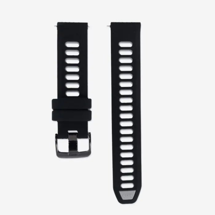 Elevate Watch Straps^Watch Band for Forerunner 18mm (Silicone) Black