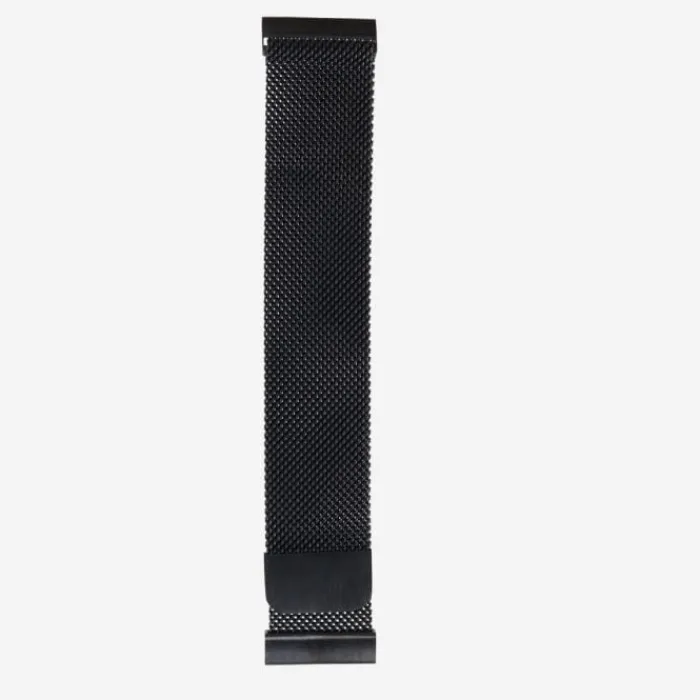Elevate Watch Straps^Watch Band for Forerunner 22mm (Stainless Steel) Black