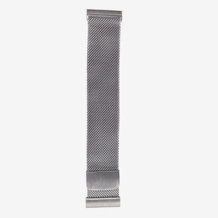 Elevate Watch Straps^Watch Band for Forerunner 22mm (Stainless Steel) Silver