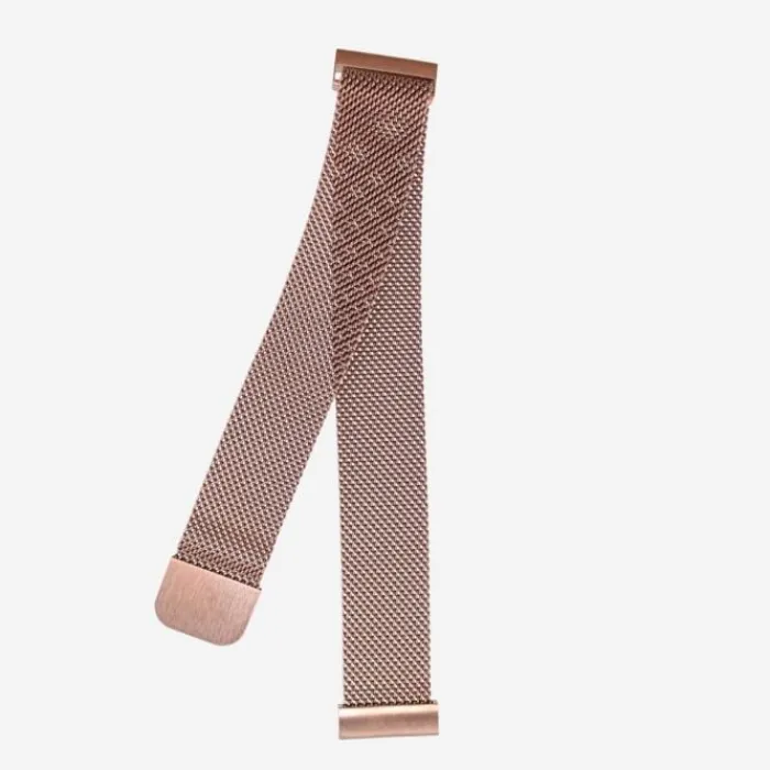 Elevate Watch Straps^Watch Band for Forerunner 18mm (Stainless Steel) Silver