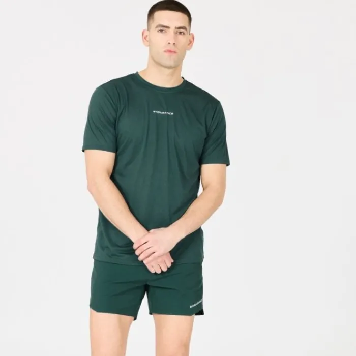 Endurance Running Tops & T-shirts^Alan Short Sleeve Tee Green