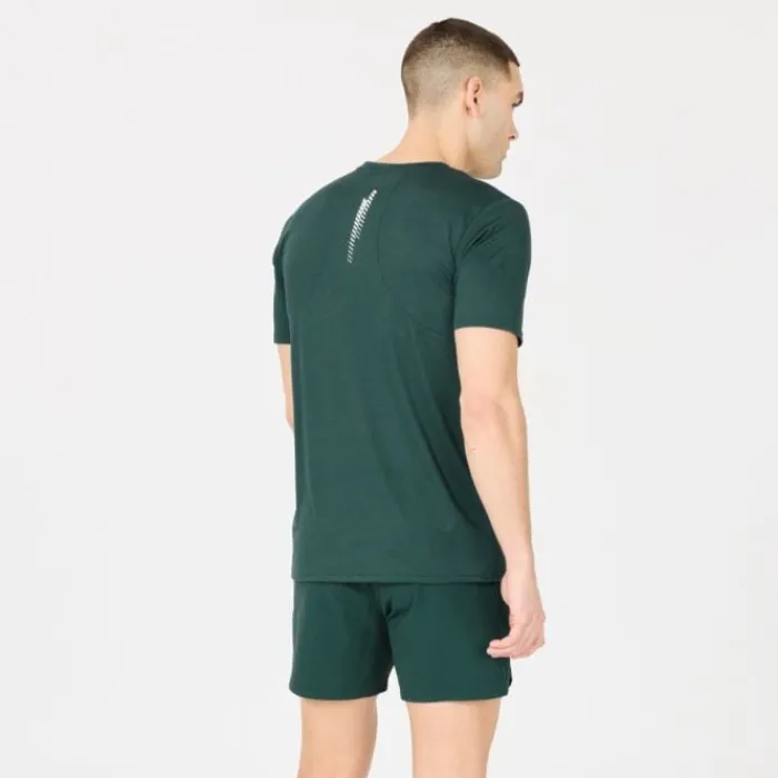 Endurance Running Tops & T-shirts^Alan Short Sleeve Tee Green
