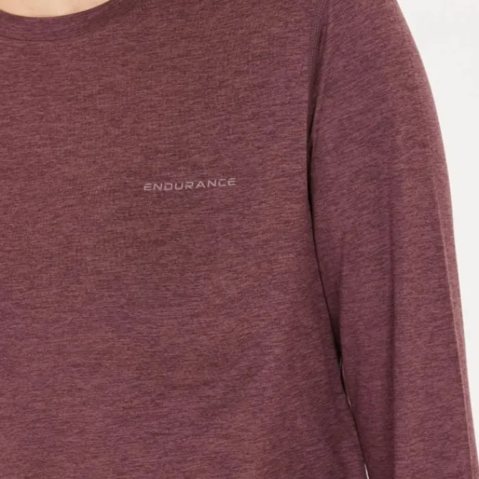 Endurance Running Tops & T-shirts^Alvaly Melange Long Sleeve Tee