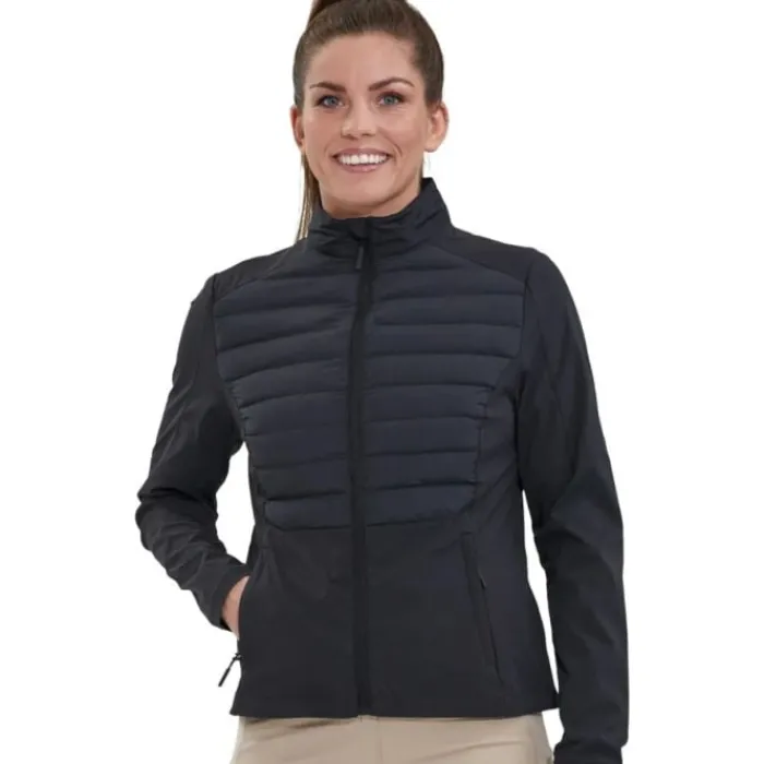 Endurance Running Jackets^Beistyla Hybrid Jacket - Primaloft Black