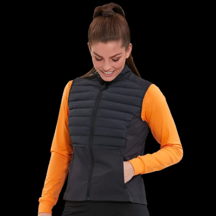Endurance Running Vests^Beistyla Hybrid Vest - Primaloft Black