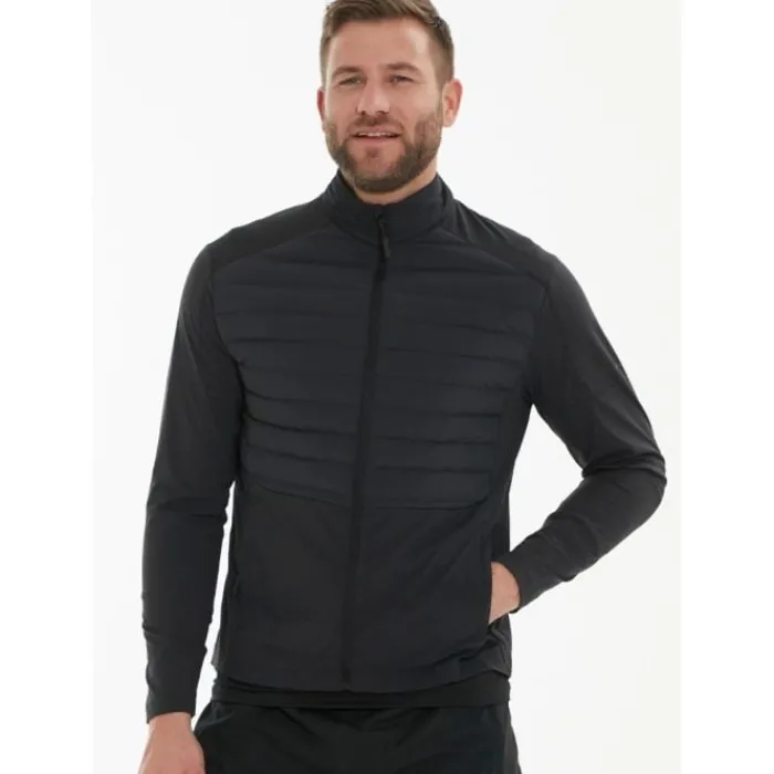 Endurance Running Jackets^Benst Hybrid Jacket - Primaloft Black