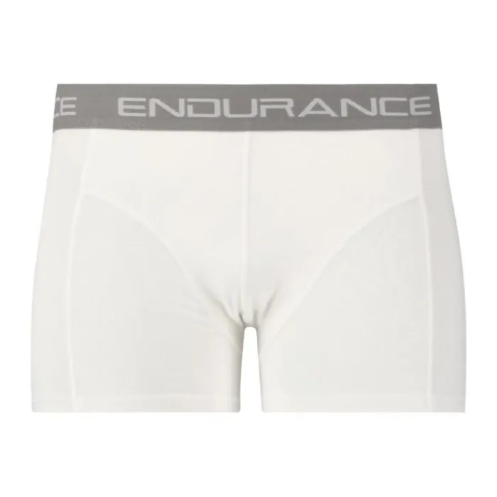Endurance Running Underwear^Brighton Bamboo Boxers 2-Pack White