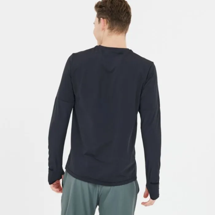 Endurance Running Tops & T-shirts^Cedric Midlayer Black