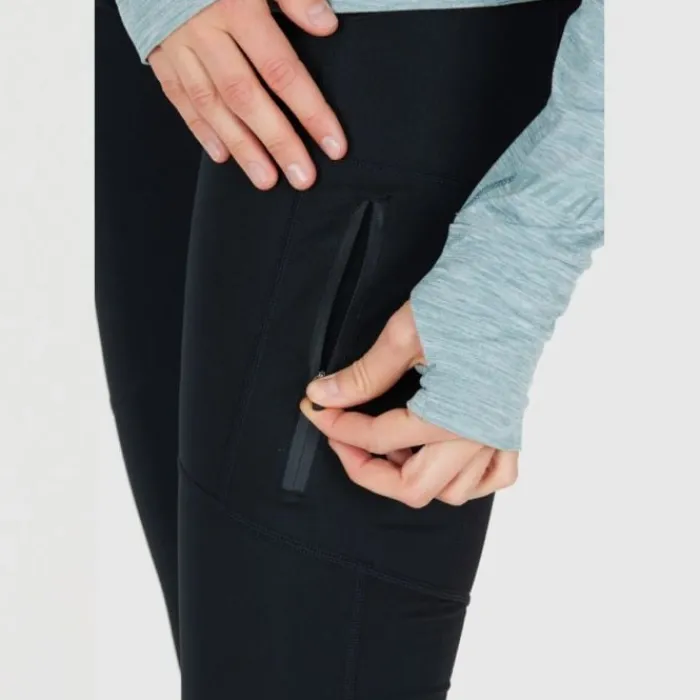 Endurance Running Leggings & Pants^Elinor Windblock Tights Black