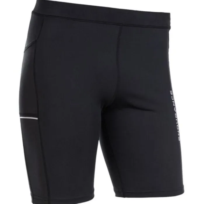 Endurance Running Shorts^Energy Short Tights Black
