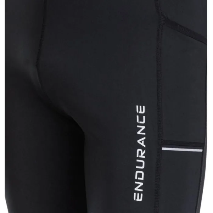 Endurance Running Shorts^Energy Short Tights Black