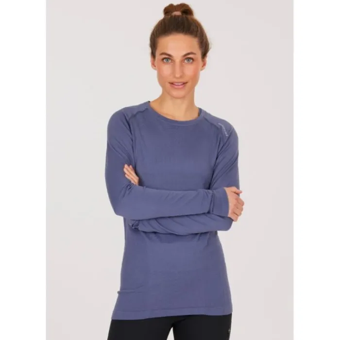 Endurance Running Tops & T-shirts^Halen Seamless Long Sleeves Tee Blue