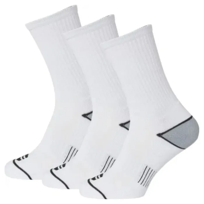 Endurance Socks | Running Socks^Hoope Crew Socks 3-Pack White