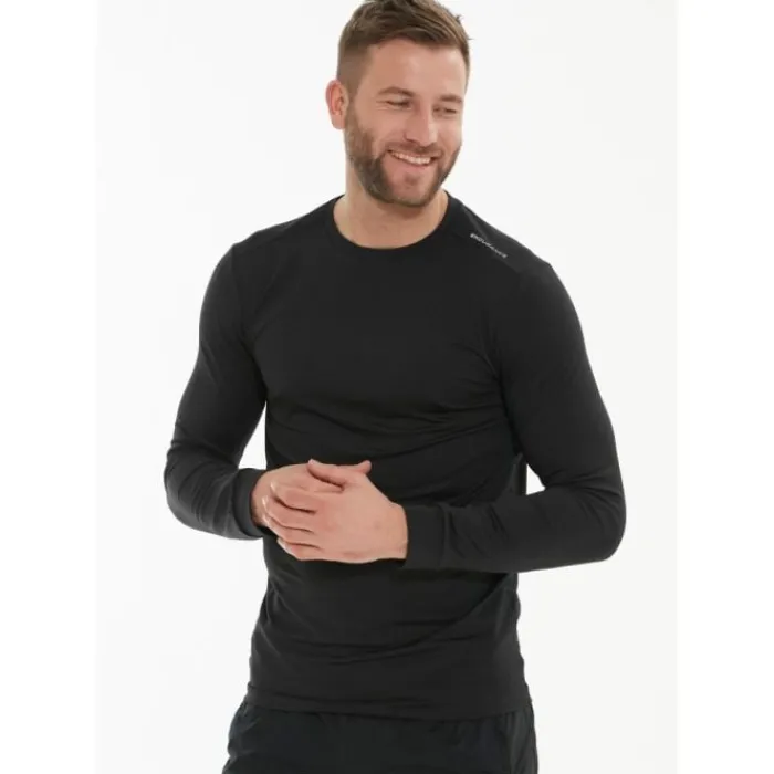 Endurance Running Tops & T-shirts^Hubend LS Black