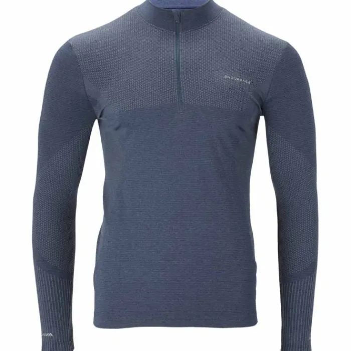 Endurance Running Tops & T-shirts^Jaro Seamless Midlayer Blue