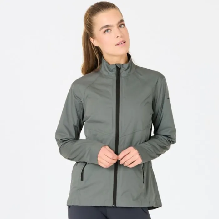 Endurance Running Jackets^Kommy Waterproof Jacket Green
