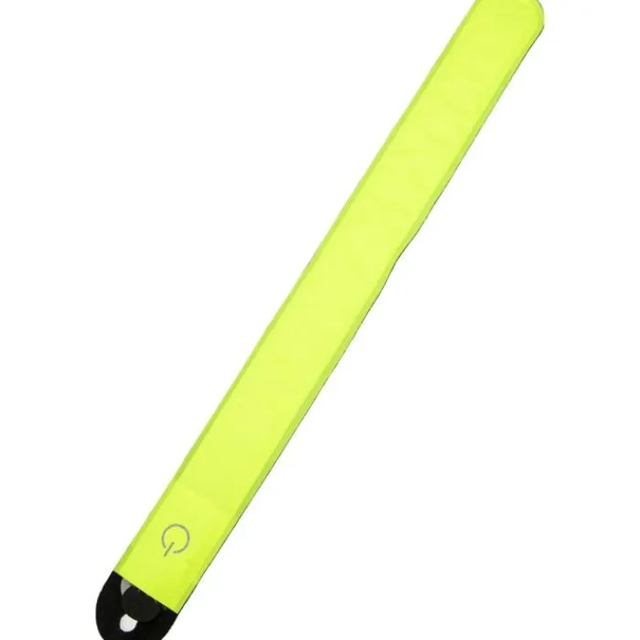 Endurance Reflective Running Gear^LED Slap Wrap Yellow