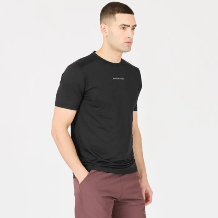 Endurance Running Tops & T-shirts^Loker Short Sleeve Tee Black