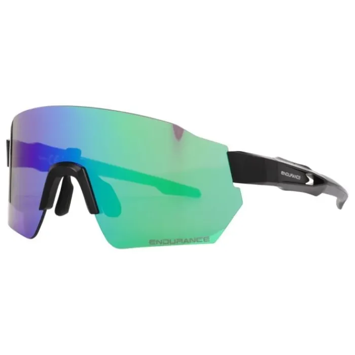 Endurance Sports Sunglasses^Mathieu Frameless Sports Glass Black