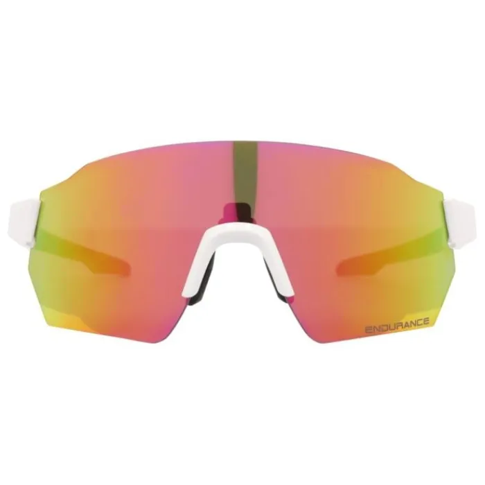 Endurance Sports Sunglasses^Mathieu Frameless Sports Glass White