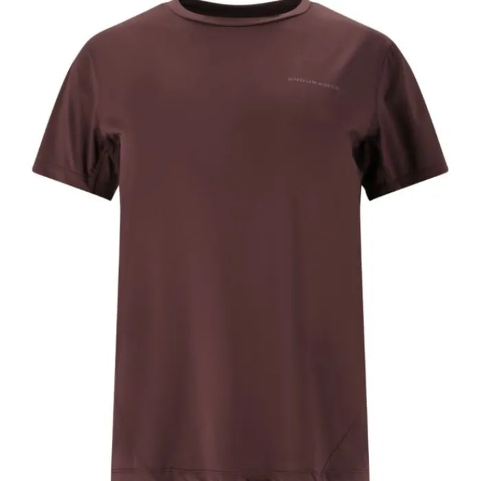 Endurance Running Tops & T-shirts^Nan S/S Tee Red