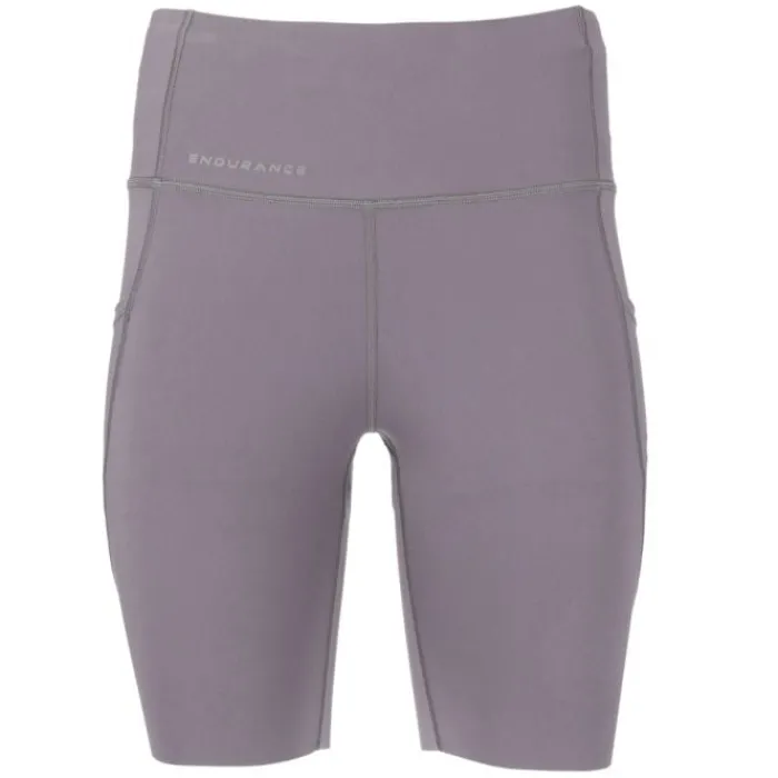 Endurance Running Shorts^Tathar Short Tights w/pocket Purple