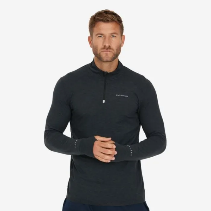 Endurance Running Tops & T-shirts^Tune Melange Midlayer