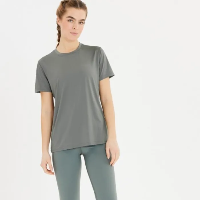 Endurance Running Tops & T-shirts^Yonan Performance S/S Tee Grey