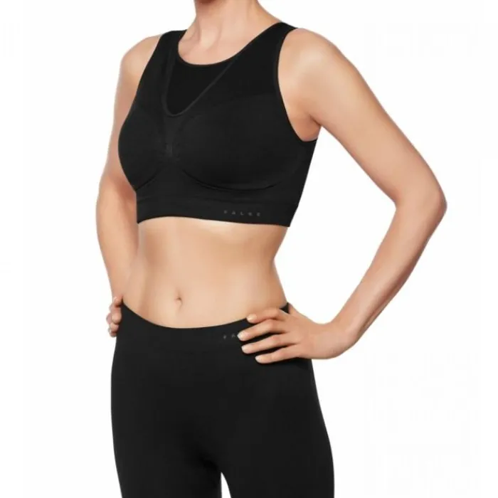 Falke Sports Bras^Bra Top Cup C/D Black