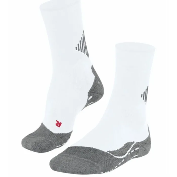 Falke Socks | Running Socks^4Grip Stabilizing White