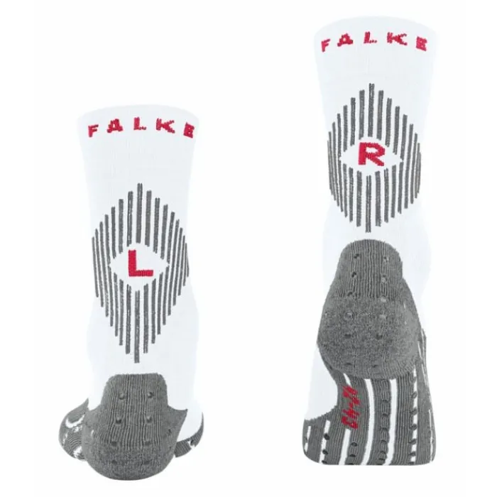 Falke Socks | Running Socks^4Grip Stabilizing White