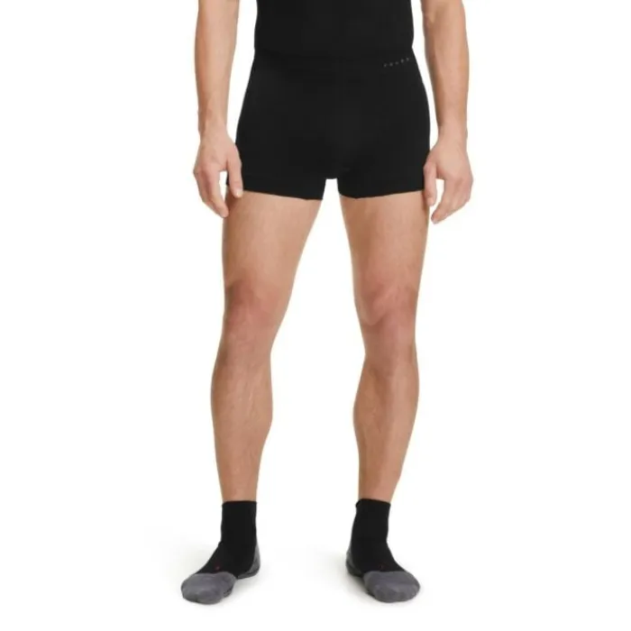 Falke Running Underwear^Men's Boxer Warm Black