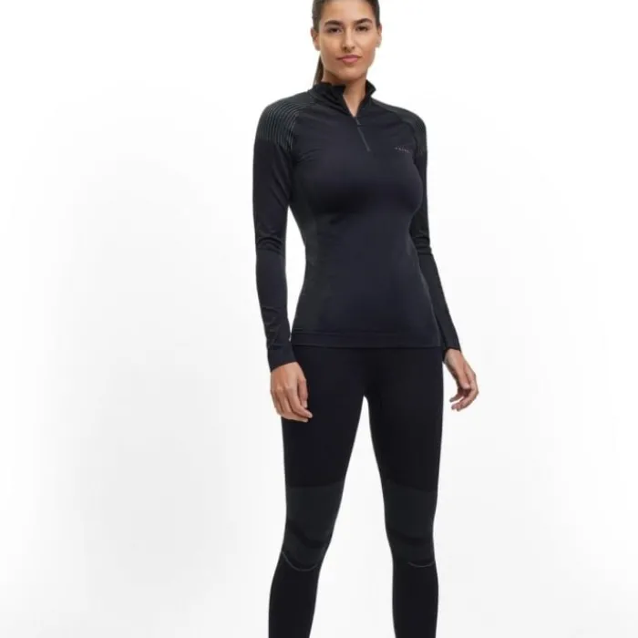 Falke Running Tops & T-shirts^RU Long Sleeve Tee Warm Black
