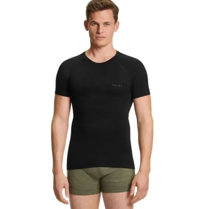Falke Running Tops & T-shirts^RU Short Sleeve Tee Warm Black