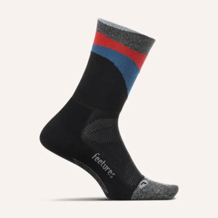 Feetures Socks | Running Socks^Elite Light Cushion Mini Crew Black