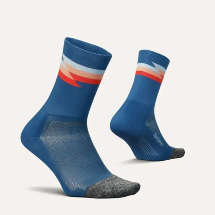 Feetures Socks | Running Socks^Elite Ultra Light Mini Crew Blue